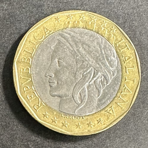 Italy 1997 1000 lire - italy,