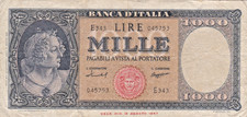 p-002554 Italy 1000 Lire 1959