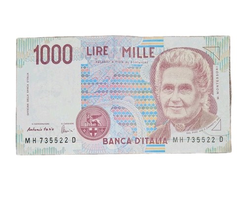 Italy 1000 lire mille banca - italy,