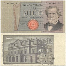 1981 ITALY Crispy "1000 LIRE"