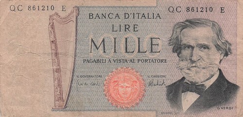 Italy 1000 lire 5 - lire, 5.8.1975