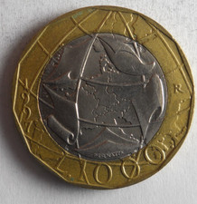 1997 ITALY 1000 LIRE -