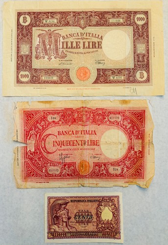 Italy banco italia - d'italia, 1000