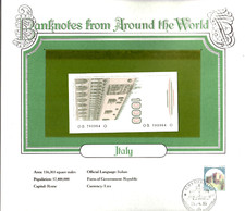Banknotes of World Italy 1000