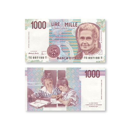 Italy 1000 lire - lire,, b465c