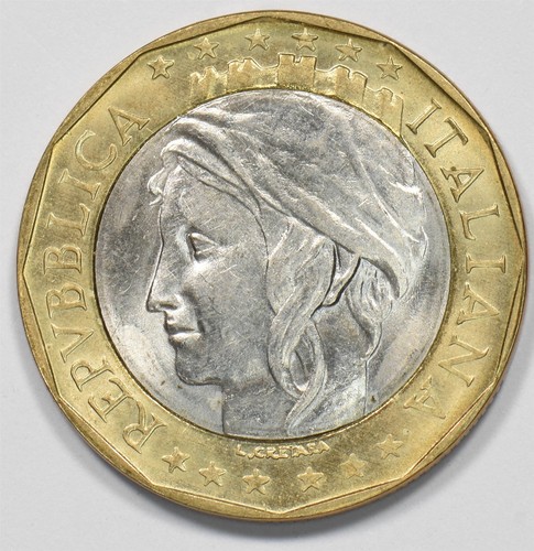 Italy 1997 bimetallic 1000 - 1997-r,