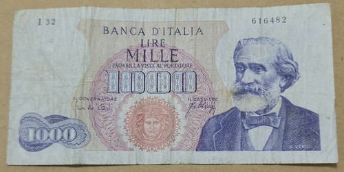 Italy 1000 lire - italy,