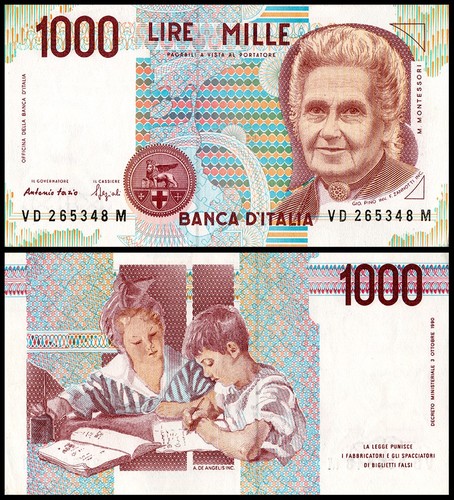Italy 1000 lire - 1000, lire,