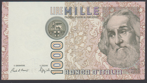 Italy 1000 lire - ,