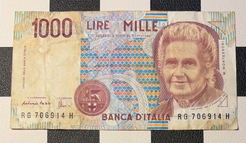 Bank italy 1000 lire - of,