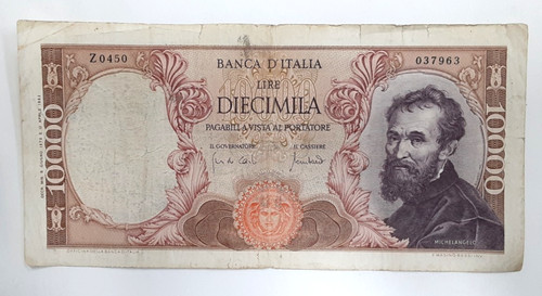 1970 issue italy 10000 - italy, lire