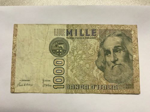 1982 italy 1000 lire fine - 1000,