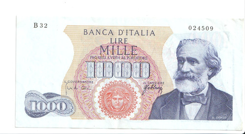 Italy giuseppe verdi 1000 - giuseppe,