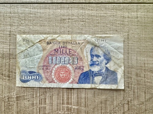 Italy 1000 lire 1962 - italy,