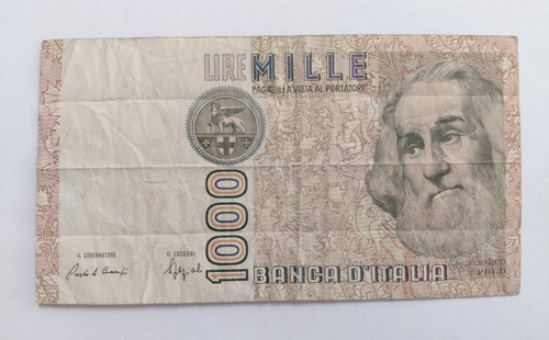 1982 banco italia 1000 - banco,