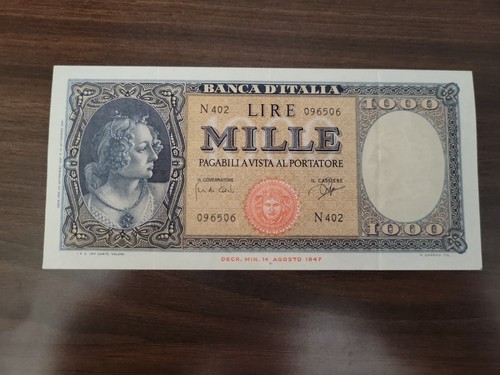 Italy 1000 lire 1961 - 🇮🇹,