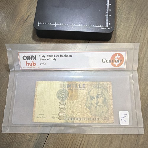 Banca italia italy - 1000, lire