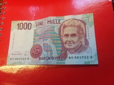 Italy - - 1990 1000 Lira Note