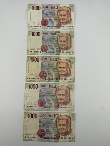 1990 italy 1000 - 1990, 5