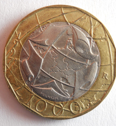 1997 italy 1000 lire - 1000,