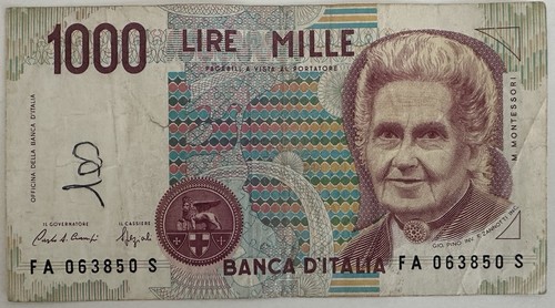 Italy 1000 lire 1990 - lire,